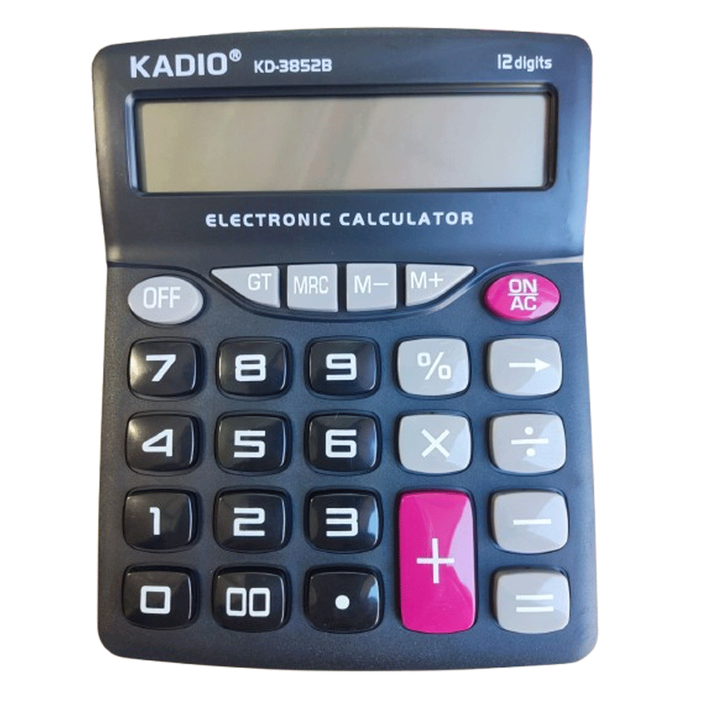 Калькулятор настільний " Kadio" 3852B бухгалтерский, фото 1