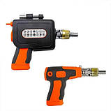 Механічна викрутка 2882A з насадками в кейсі поворотний механізм на 180°, фото 4