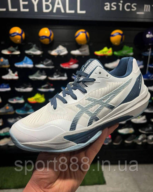 Волейбольные кроссовки Asics Sky Elite FF 3 White Dolphin Grey для