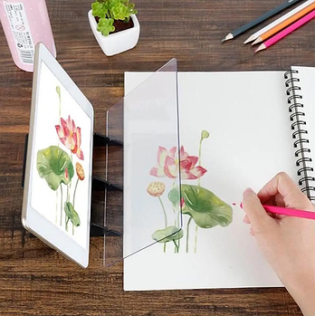 Копірка із міцного пластику, копіювальна дошка для малювання