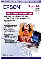 Папір Epson A3+ Matte Paper-Heavyweight, 50арк. Baumar - Порадуй Себе