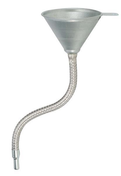 Лійка металева із сіткою та гнучким носиком Force Tools  887D01, фото 1