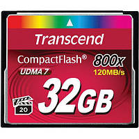 Карта пам'яті Transcend CF  32GB 800X Baumar - Порадуй Себе