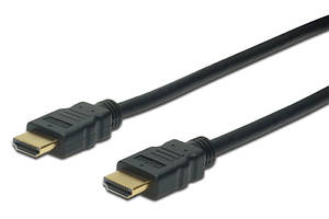 Кабель DIGITUS HDMI (M/M), High speed/Ethernet, 10м, чорний Baumar - Порадуй Себе