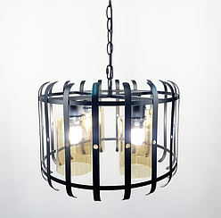 Підвісний світильник у стилі лофт на 4 лампочки 12709/4