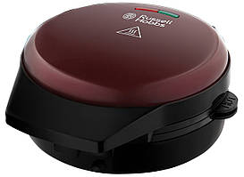 Мультимейкер Russell Hobbs Fiesta 950Вт, алюміній, 3 пластини, корпус-нержав.сталь/пластик, бордо Baumar - Порадуй Себе