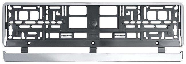 Рамка номерного знака Compass DO 91566, пластик без написів, 110х520, фото 1