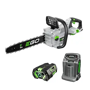 EGO Пила ланцюгова акум. CS1614E KIT, 56В, шина 40 см, 56лан, 3/8P, 1,1 мм, акум. 5А*год + зарядний пристрій, фото 1