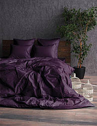 Комплект Stripe LUX DEEP PLUM 1/1см Комфорт текстиль