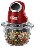 Подрібнювач Russell Hobbs Desire, 200Вт, чаша-1000мл, скло, корпус-пластик, червоний Baumar - Порадуй Себе