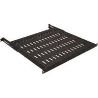 Полиця MIRSAN 19", 1U, регульована 500-600 мм, чорна Baumar - Порадуй Себе