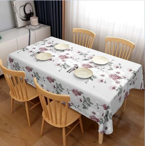 Клейонка на кухонний стіл на тканинній основі