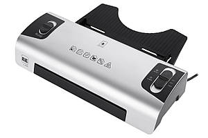 Ламінатор А4 2E L-418, 250мм/хв, 75-125мкм, гаряче та холодне ламінування Baumar - Порадуй Себе