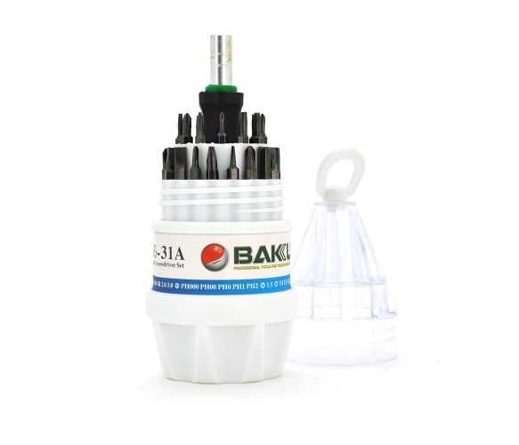 Набір викруток BAKKU BK-633-31A, 30 в1, BAKKU, Арт.60428