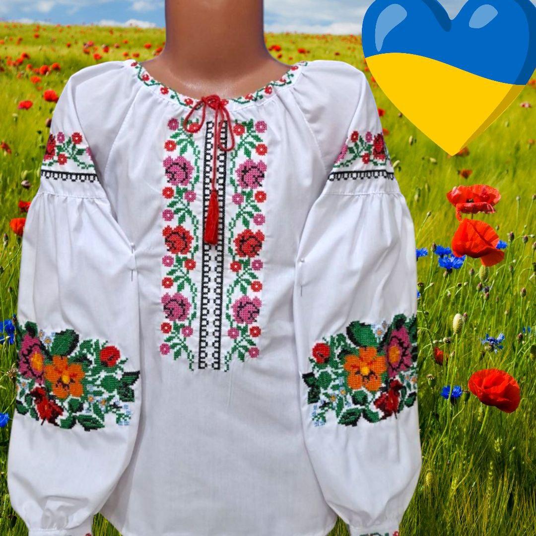 Вишиванка у стилі "Бохо" для дівчаток р.152/170; Гурт