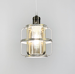 Світильник Loft в позолоченому каркасі 12517/1