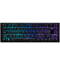 Клавіатура мембранна 2E GAMING KG350 68key, USB-A, EN/UA/RU, RGB, чорний Baumar - Порадуй Себе
