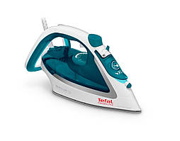 Праска Tefal Easygliss Plus, 2500Вт, 270мл, паровий удар -195гр, постійна пара - 45гр, керам. підошва, біло-блакитний Baumar -