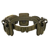 Пасок тактичний 2Е, з 5-ма підсумками, зелений Baumar - Порадуй Себе