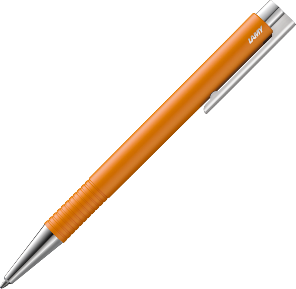 Ручка кулькова Lamy Logo M+ матова помаранчева M M16 чорний стрижень (Special Edition) (4036427)