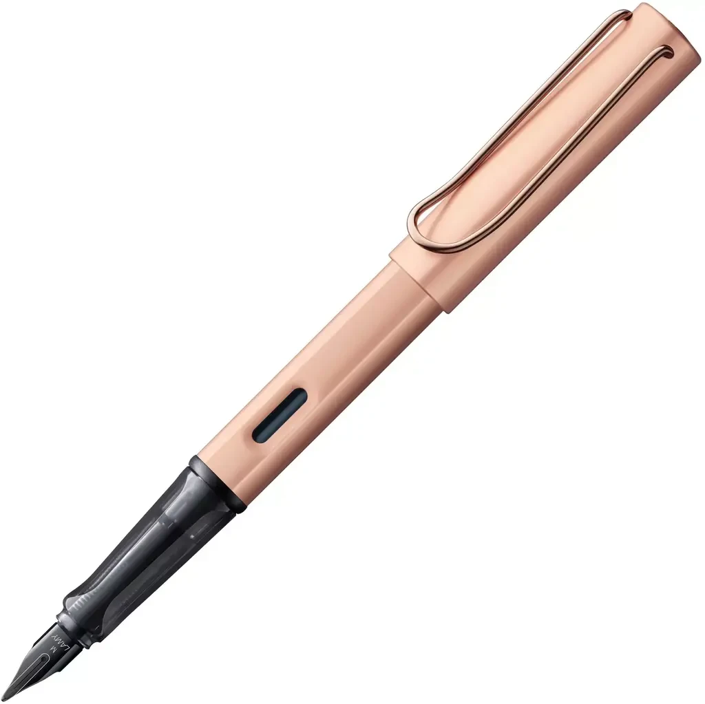 Ручка чорнильна Lamy Lx EF rosegold синє чорнило (4031505)