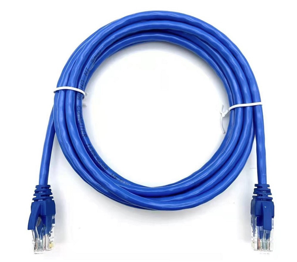 Патч-корд мережевий RJ45 10 м мідні дроти (6 категорія)