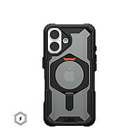 UAG Чохол для iPhone 16, Plasma XTE MagSafe, Black/Orange Baumar - Порадуй Себе