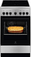 Electrolux Плита електрична склокерамічна, 58л, 50x60см, конвекція, пара, нерж Baumar - Порадуй Себе