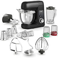 Tefal Кухонна машина Bake Partner 1100Вт, чаша-метал, корпус-пластик, насадок-8, чорний Baumar - Порадуй Себе
