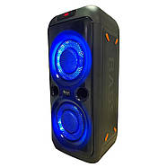 Колонка Bluetooth TTD-2809 20Вт з караоке мікрофоном та пультом управління та підсвічуванням, фото 5