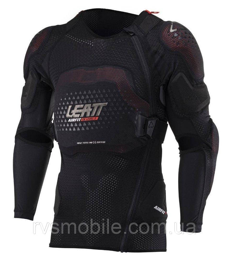 Моточерепаха LEATT Body Protector 3DF AirFit EVO Black S-M