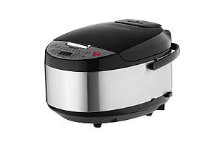 Мультиварка Ardesto, 860Вт, чаша-5л, електронне керув., книга рецептів, метал/пластик, сріблясто-чорний Baumar - Порадуй Себе