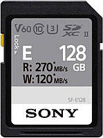 Sony Карта пам'яті SDXC 128GB C10 UHS-II U3 V60 R270/W100MB/s Entry Baumar - Порадуй Себе