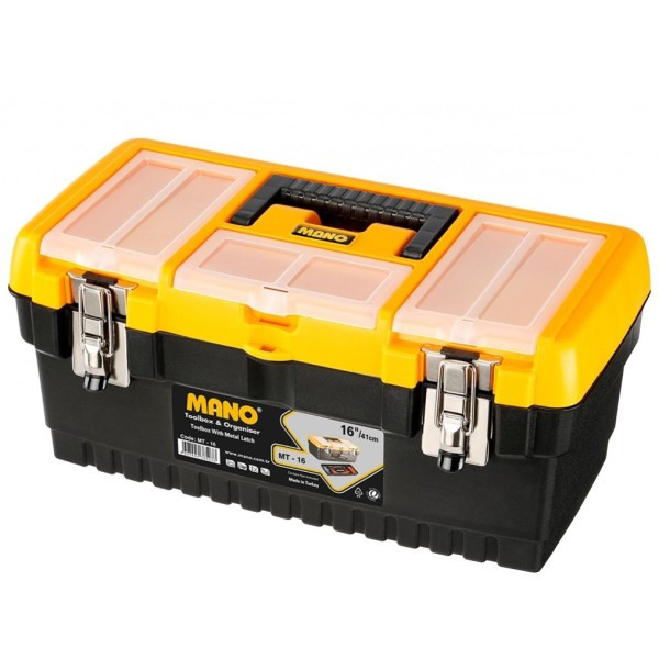 Скринька-органайзер для інструментів MANO MT-16 (16″, 413x212x186мм), фото 1