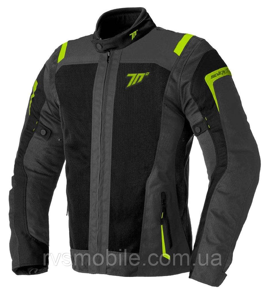 Мотокуртка Seventy JT66 SAHARA Grey Yellow M