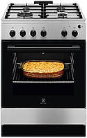 Electrolux Плита газова, 59л, 60x60см, нерж Baumar - Порадуй Себе
