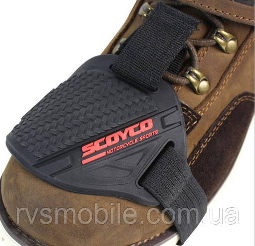 Накладка на черевики під лапку КПП Scoyco FS02
