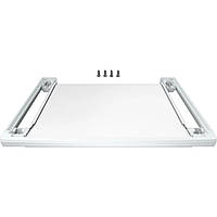 Siemens Комплект монтажний для з'єднання пральної машини з сушильною машиною, висувна полиця, білий Baumar - Порадуй Себе