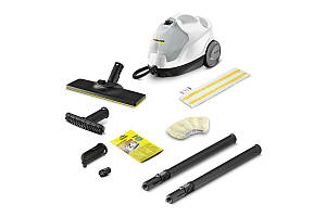 Пароочисник Karcher SC 4 EasyFix, 2000Вт, 800мл, 3.5Бар, білий Baumar - Порадуй Себе