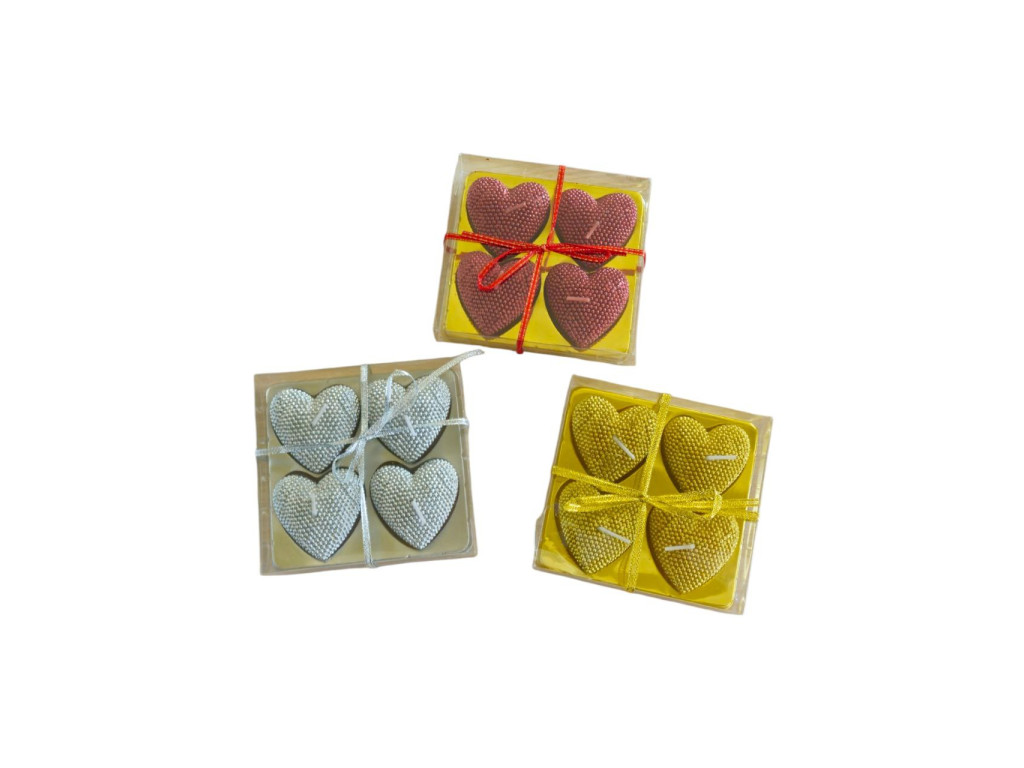 Набір свічок 4шт MA-22-25