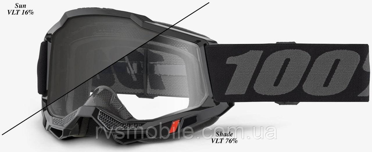 Окуляри 100% ACCURI 2 WOODS Black - Photochromic Lens, Photochromic Lens
