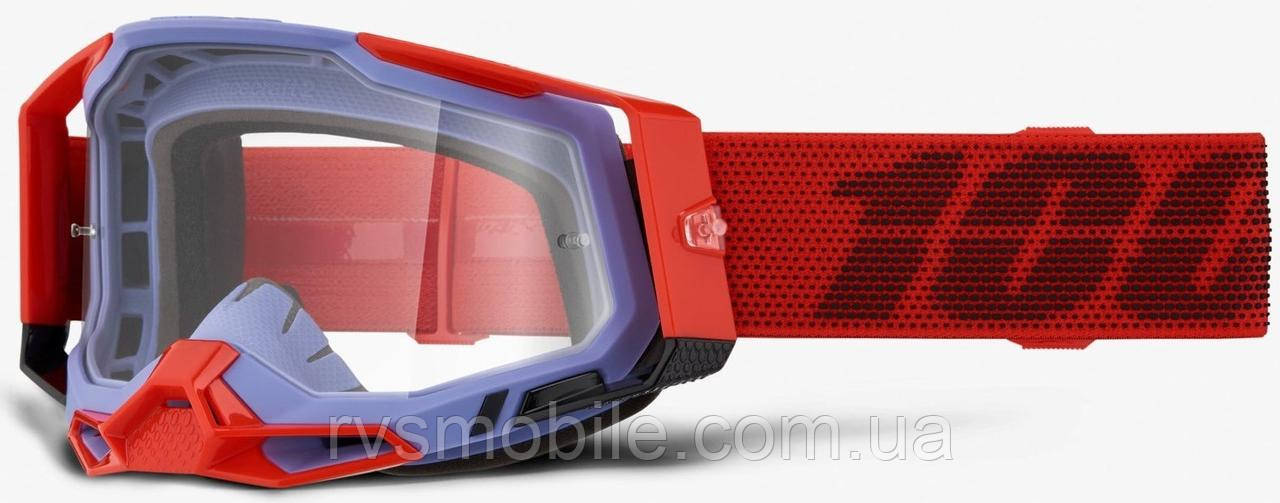 Окуляри 100% RACECRAFT 2 Cleat - Clear Lens, Clear Lens