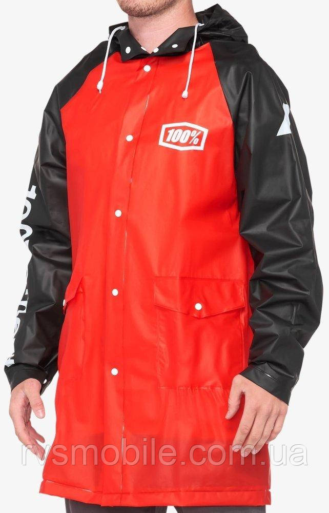 Дощовик Ride 100% TORRENT Raincoat Red, S
