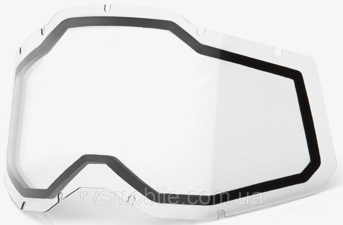 Лінза 100% RC/AC/ST Dual Lens - Clear, Dual Clear Lens