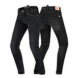Мотоджинсі SHIMA Devon Black Lady W24-L32, фото 3