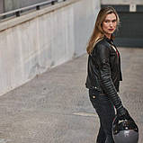 Мотоджинсі SHIMA Devon Black Lady W24-L32, фото 5