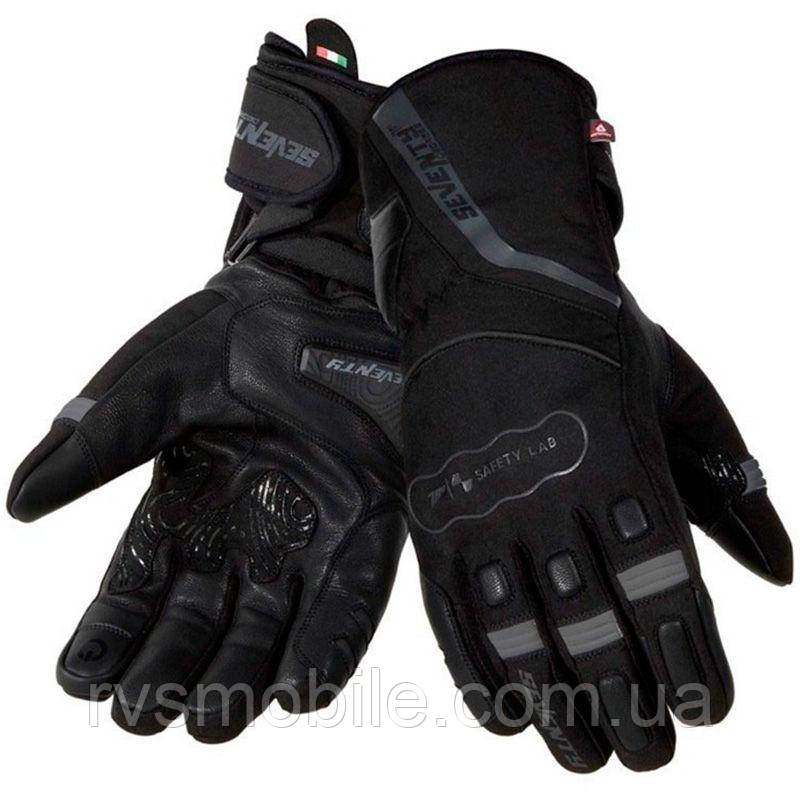 Моторукавички теплі Seventy T7 GOBI Black M
