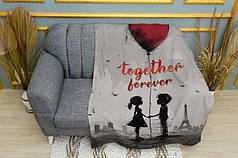 Плед «Париж. Разом назавжди. Paris. Together Forever»