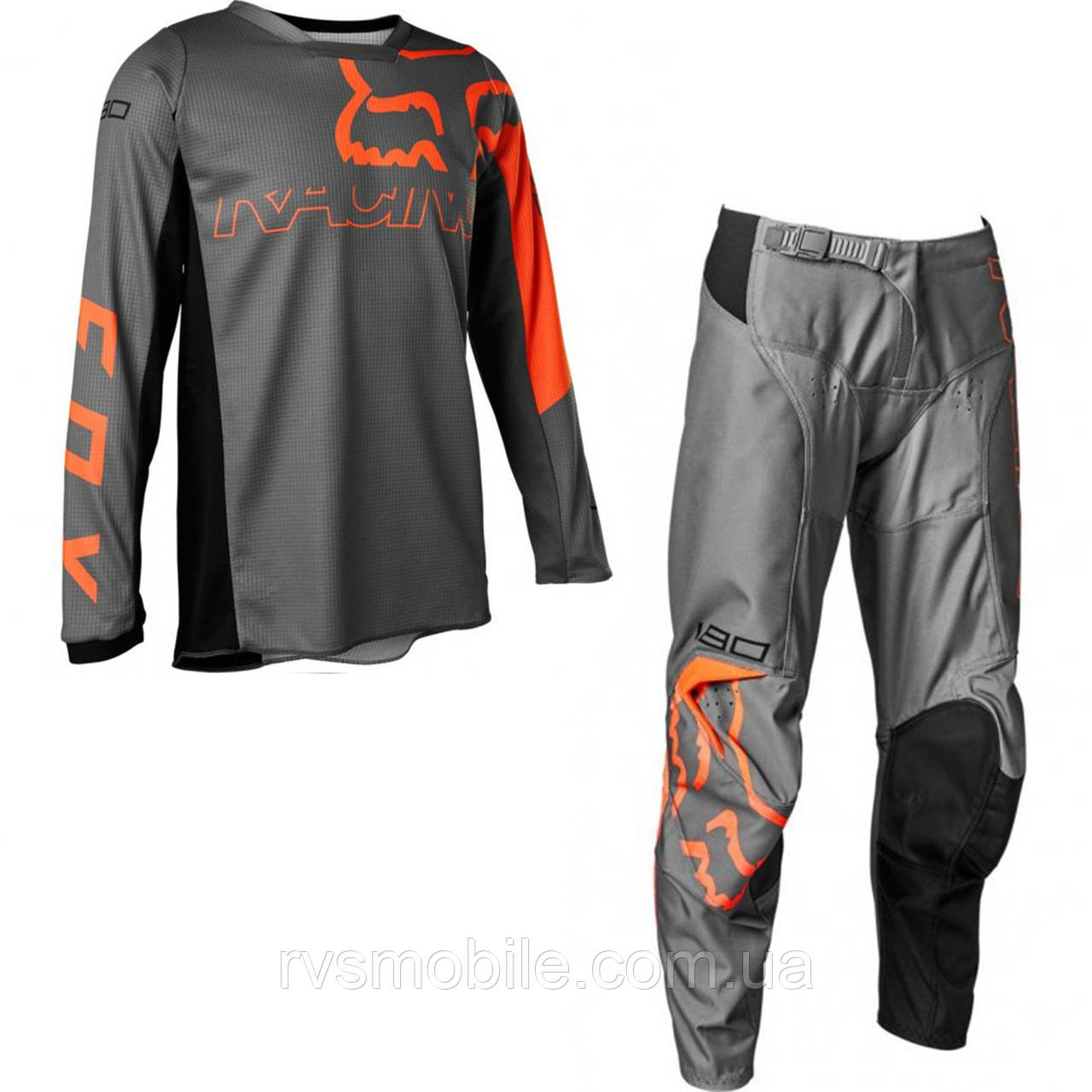 Підліткові джерсі штани FOX YTH 180 SKEW Pewter L