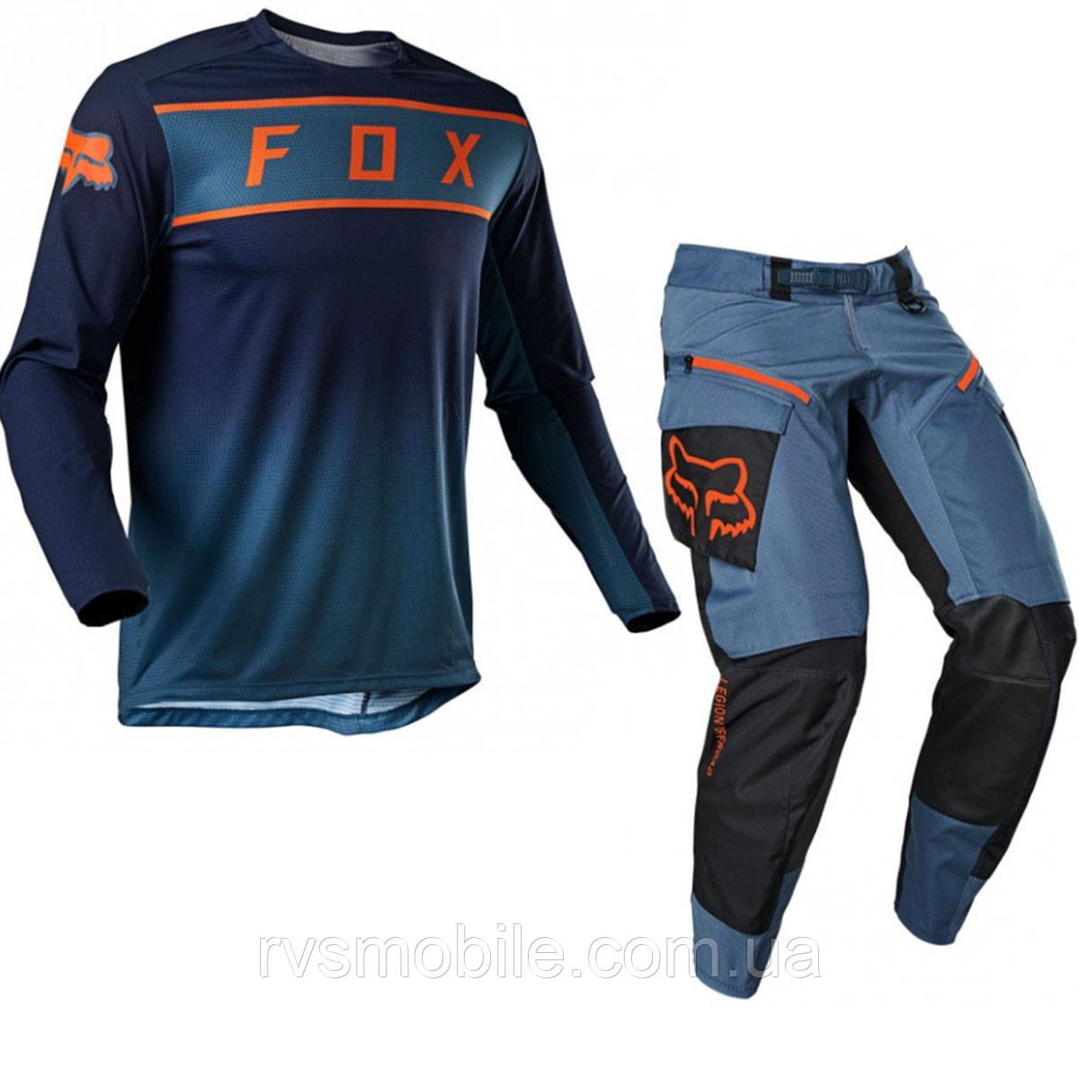 Джерсі штани FOX Legion Blue Steel M
